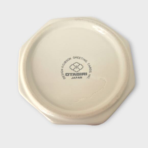 Vintage OTAGIRI Japan octagonal shaped porcelain trinket box | EUC - Picture 4 of 5